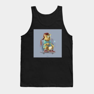 Catboarding Tank Top